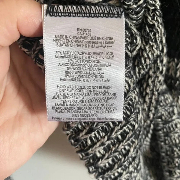 BCBGeneration Striped Wool Blend Sweater - Picture 8 of 12